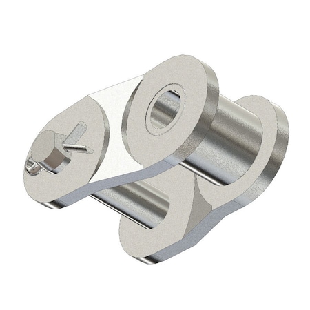 Senqcia Inspire Series SBR 60NPOL Single Strand Cottd Off Link, 60NP chain, .75P, 1.06 OAW, .234 Pin, Stl S-60NPOL