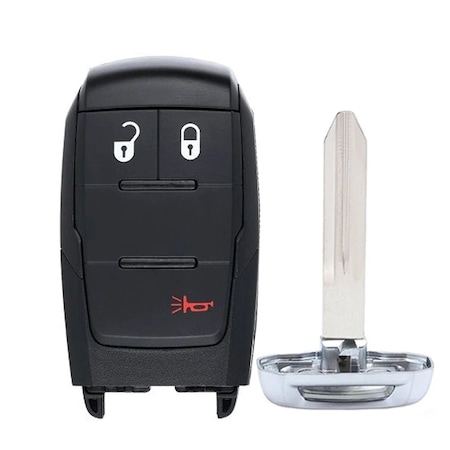 Aks Keys 2019 - 2024 RAM 2500 3500 4500 5500 Heavy Duty Smart Key 3B FCC# GQ4-76T - Black Sides RC-DODGE-59C