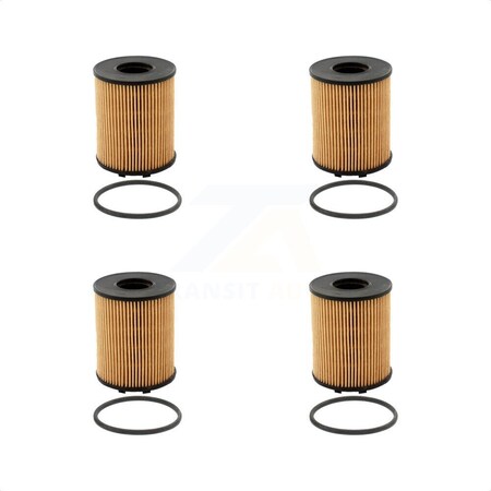 Pur Engine Cartridge Oil Filter 4 Pack For Jeep Renegade Dodge Dart Fiat 500 500X 500L 124 K56-100116