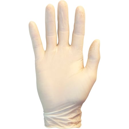Safety Zone Latex Powder Free 5 mil Industrial Gloves - Natural, Sm - Case of 1000 GRPR-SM-1-T