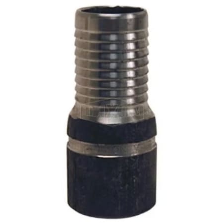 Dixon King Combination Nipple, 1/2 in x 3-1/8 in L Beveled, Carbon Steel, Unplated, Domestic STB1