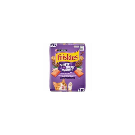 American Distribution & Mfg Co Dry Cat Food, Feline Favorites, 16 Lbs. Bag 57579