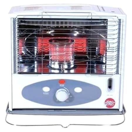 Kero World KW-11F Radiant Heater, 100,000 Btu, 350 sq-ft Heating Area, Gray KW-11F