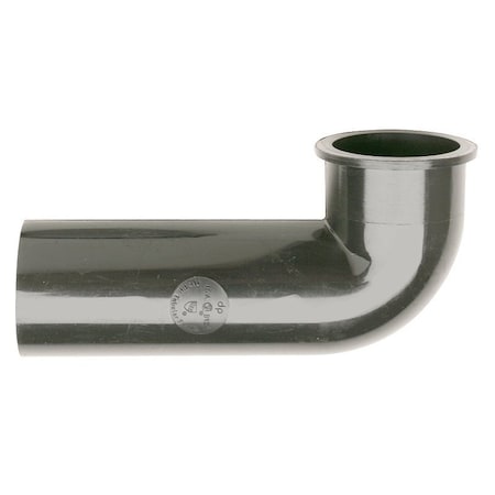 Plumb Pak Disposal Drain Elbow, Plastic, Black, For: InSinkErator Disposals PP855-78B