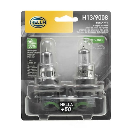 Hella Headlight Bulb H13P50TB