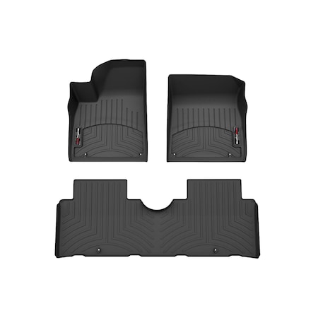 Weathertech Black Front and Rear Floorliners, 2025 Hyundai  Ioniq 5 N 441895-1-2