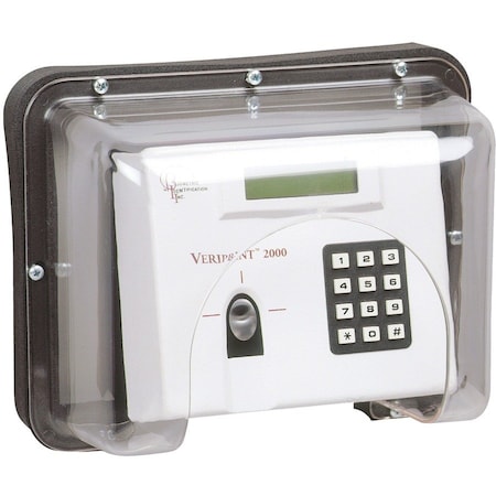 Safety Technology International Stopper Cover, Polycarbonate, Surface Mount, 8 3/4 in W x 6 3/4 in H x 4 in D, Clear STI-7504