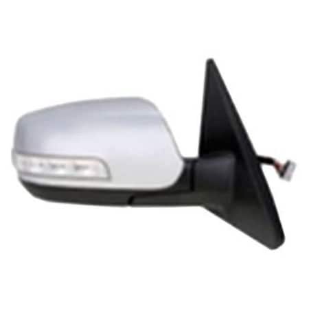 Sherman Parts Right Side View Mirror for 2014-2015 Kia Sorento, Chrome SHE3227AA-300-2