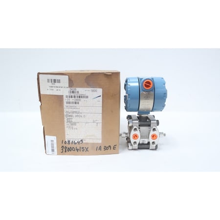Rosemount DIFFERENTIAL PRESSURE TRANSMITTER 45V-DC 0-150IN-H2O 1151DP4S22B3D2L4