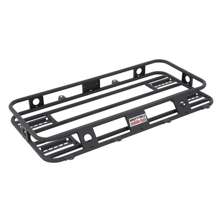 Smittybilt 18C WRANGLER JL; 20C GLADIATOR JT DEFENDER BASKET RACK; BLACK; INC HARDWARE 45304JT