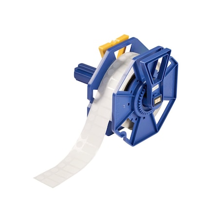 Brady Chemical Resistant Polypropylene Labels for J7300 0.5 in.H x 1 in.W Vial Lbl 0.44 in.Dia J-251-7425J