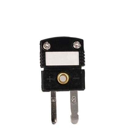 Omega Mini Plug, Type J, Blk, Constantan; Iron SMPW-J-M