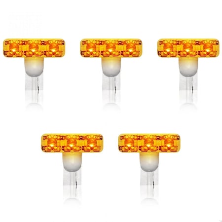 Recon Truck Accessories 99-14 FORD SD REPLACEMENT CAB LIGHT BULBS 194/168 T-10 HIGH-POWER 1-WATT LED BUL 264180AMX