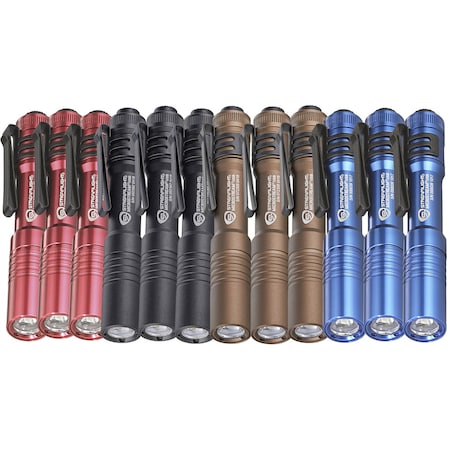 Streamlight Microstream Usb Penlights With Clip Strip Display, 12PK 99319