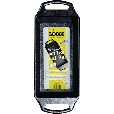 Lodge 4.5'' W. x 8.5'' L. Cast Iron Loaf Pan BW8LP
