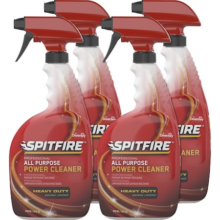 Diversey Cleaners & Detergents, Spray Bottle, 32 oz, Fresh Crisp Pine, 4 PK CBD540038