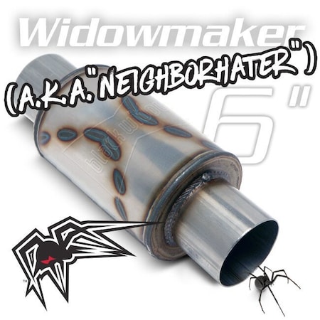Black Widow Exhaust Muffler BW0012-30