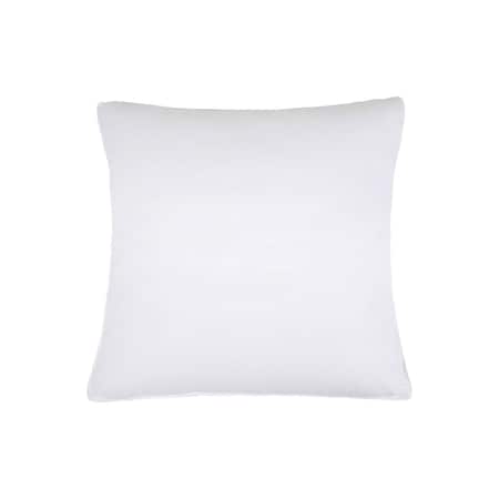 Homeroots Set of Two Microfiber Down Alternative Medium Hypoallergenic European Size Bed Pillows 526447
