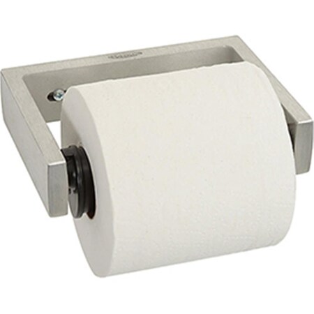 Bobrick Single Toilet Tissue Dispenser - Controlled Delivery, Satin B489425