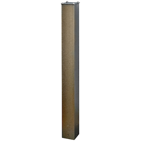 Mail Boss In-Ground Mailbox Post, Bronze, 14-Gauge Galvanized Steel, 4x4 805951