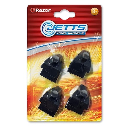 Razor Usa Razor 6 x 3.75 x 0.75 in. Spark Replacement Jetts Pack for Wheel, 4PK 35056101