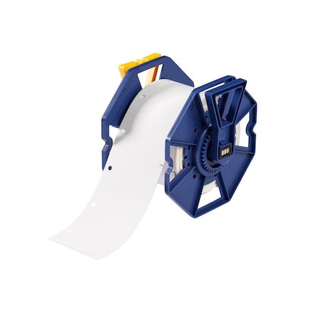 Brady Tag Label, White, Polyester, 3 in W J-374-2551