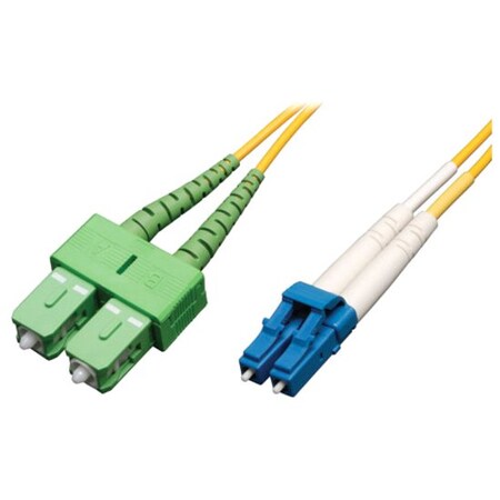 Eaton Tripp Lite Series Duplex Singlemode 9/125 Fiber Patch Cable LC to SC/APC, 3M 10 ft. N366-03M-AP