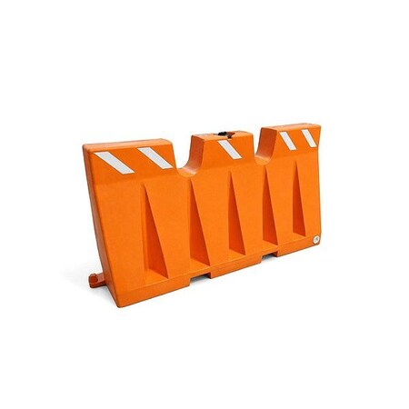 Dpi TrafficBarrier, Plastic, 43inH, 72inW TB-6T