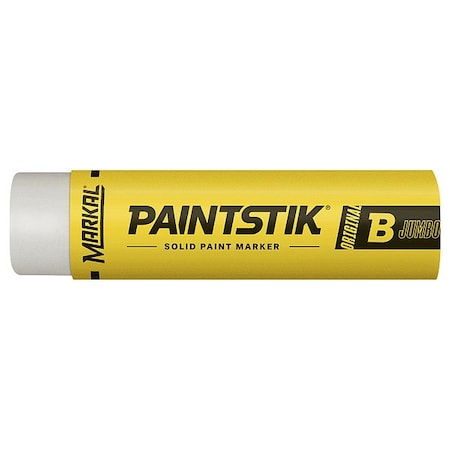 Markal SolidPaintMarker, 4-3/4inL, White, Paint 80260G