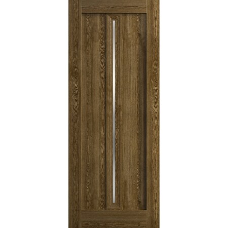 Sartodoors Slab Door Panel 36 x 96 inches, Ego 5014 Marble Oak, Wood Veneer Doors, Pocket Closet Sliding Bar EGO5014S-DMR-3696