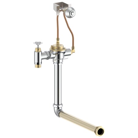 Delta Commercial 83T Manual Concealed Water Closet Flush Valve In Chrome 83T000