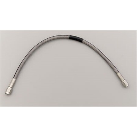 Kento Gear 15 in. Straight -3AN to -3AN Competition Brake Hose Assembly, Blue KE363046