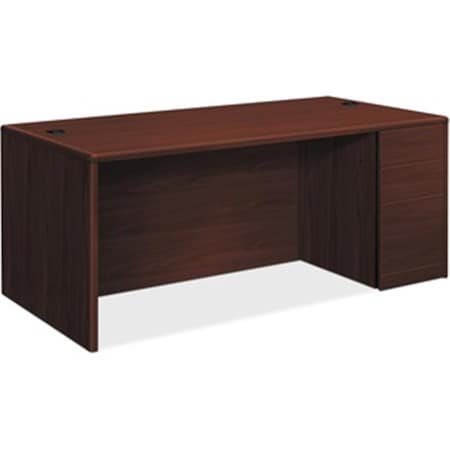 Juki Furniture 66 x 30 x 29.5 in. 10700 Series Mahogany Laminate Desking Pedestal JU3186793