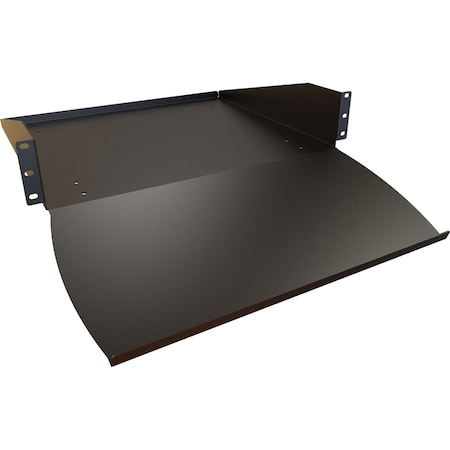 Hammond 2U Cantilever Keyboard/Monitor Shelf - 15" dp - 100 lbs Rated RKBM19BK1