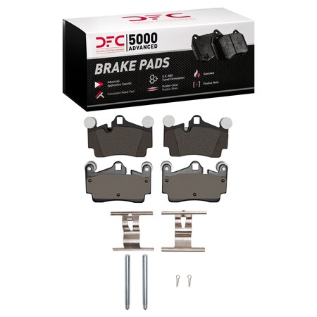 Dfc 5000 Advanced Disc Brake Pad Set,  1551-0978-01