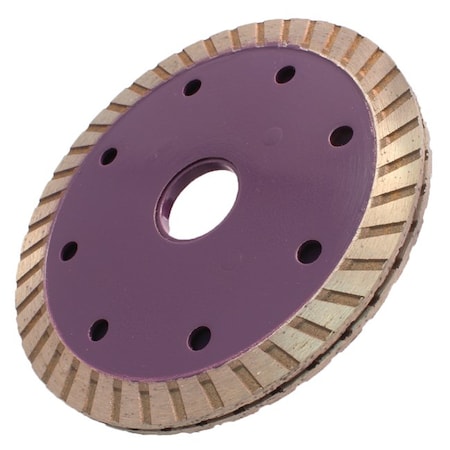 Continental Abrasives 4.5in x .250in x 7/8in-5/8in Premium Turbo Sandwich 2 Blade Diamond Tuck Pointing Blade DB-00721