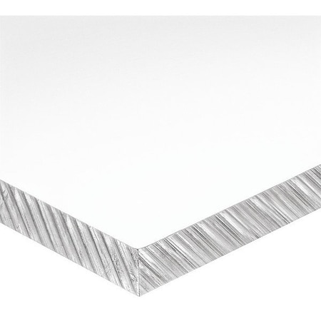 Zoro Select Clear Rectangle Stock 24 in L x 2 in W x 0.5 in Thick BULK-PS-CAC-173