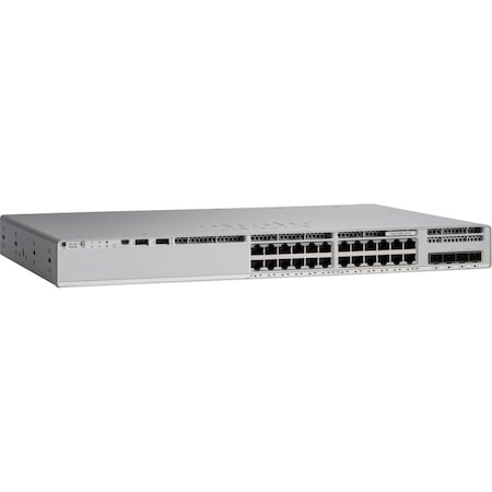 Cisco CATALYST 9200 24-PORT DATA ONLY, 4 X 1G,  C9200L-24T-4G-A