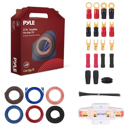 Pyle 8 Gauge Car Audio Wiring Kit PLMRAKT8