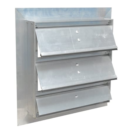 Canarm Motorized Damper, Aluminum, Square, 18 ga SX3214X14