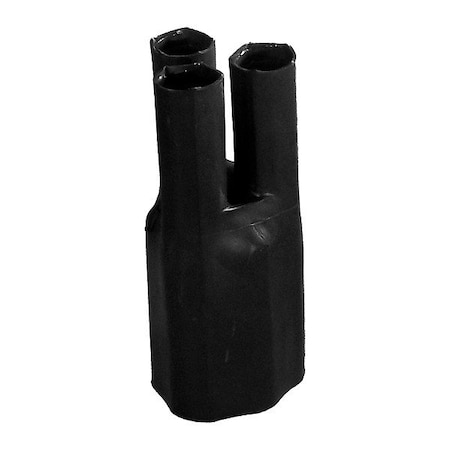 Electriduct Heat Shrink Breakout Boots, 3:1 I.D. Shrink Ratio, 1.49 in I.D. Before Shrinking, 4.3 in HSB-3-1.5-10PK
