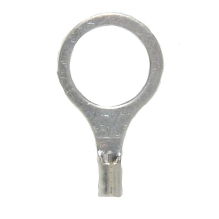 Hillsdale Terminal Ring Terminal, 1/2 in Stud Size, 14 AWG, 600 V, 500 PK 10104