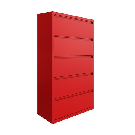 Hirsh 36 in W Commercial Lateral, Lava Red 24258