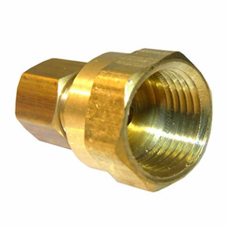 Dendesigns 0.25 Compresion x 0.375 Female Pipe Adapter DE699758