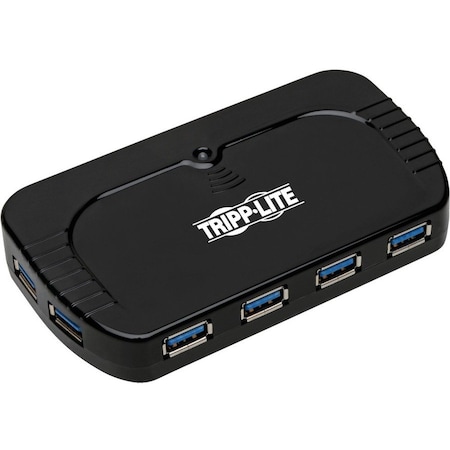 Tripp Lite USB 3.0 Hub SuperSpeed 10-Port USB-A Compact w/ USB Charging U360-010
