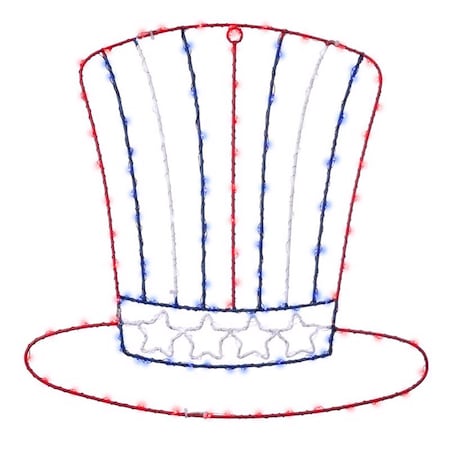 Celebrations Patriotic Silhouette Window Decor Metal 1 pk 14-03035A