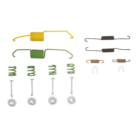 Dfc Brake Drum Hardware Kit, Drum Brake Hardware Kit,  370-76015