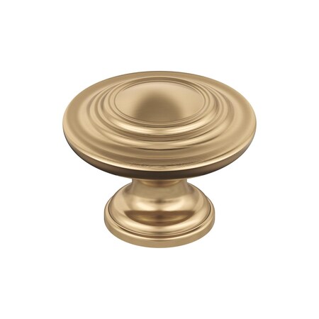 Amerock Inspirations 1-5/16 inch (33mm) Diameter Champagne Bronze Cabinet Knob, 25PK 25VMP1586CZ