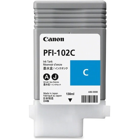 Canon CRTDG, INK, PFI-102C, CYN 0896B001AA