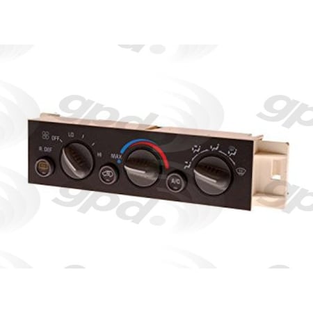 Global Parts Distributors Global HVAC Control Panel 1712107